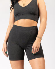 Soft Lounge Rib Boyshort : 6"