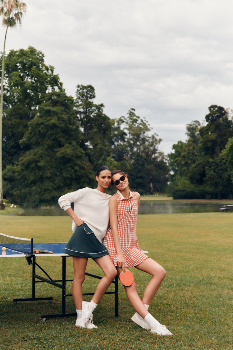 Eden Green 13 Inch Shirley Tennis Skirt