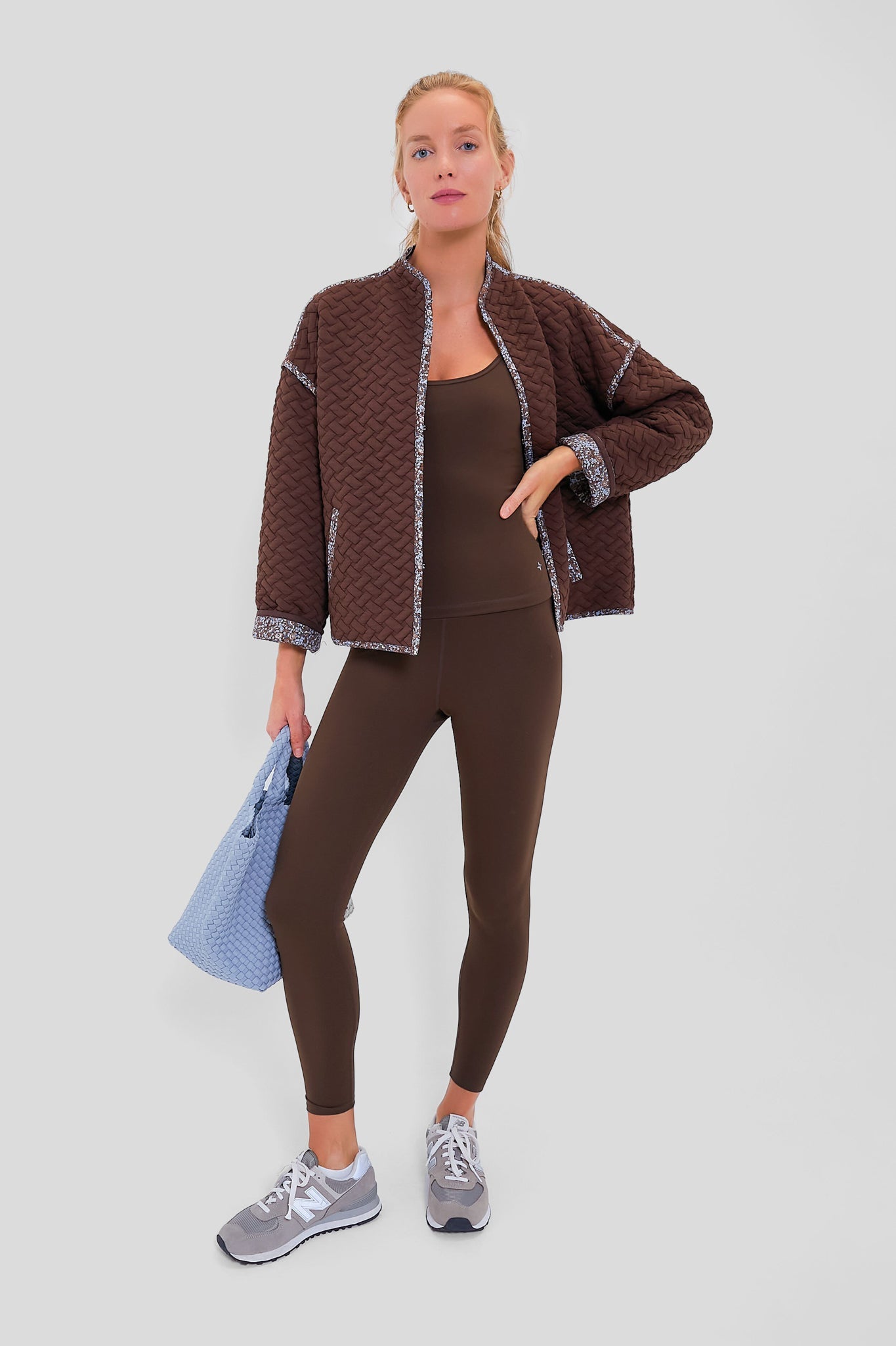 Chocolate Compression Spandex Sofia Cami